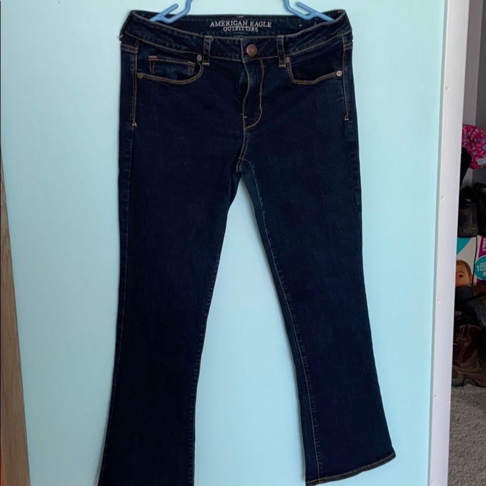 American Eagle Super Stretch Skinny Kick Jeans